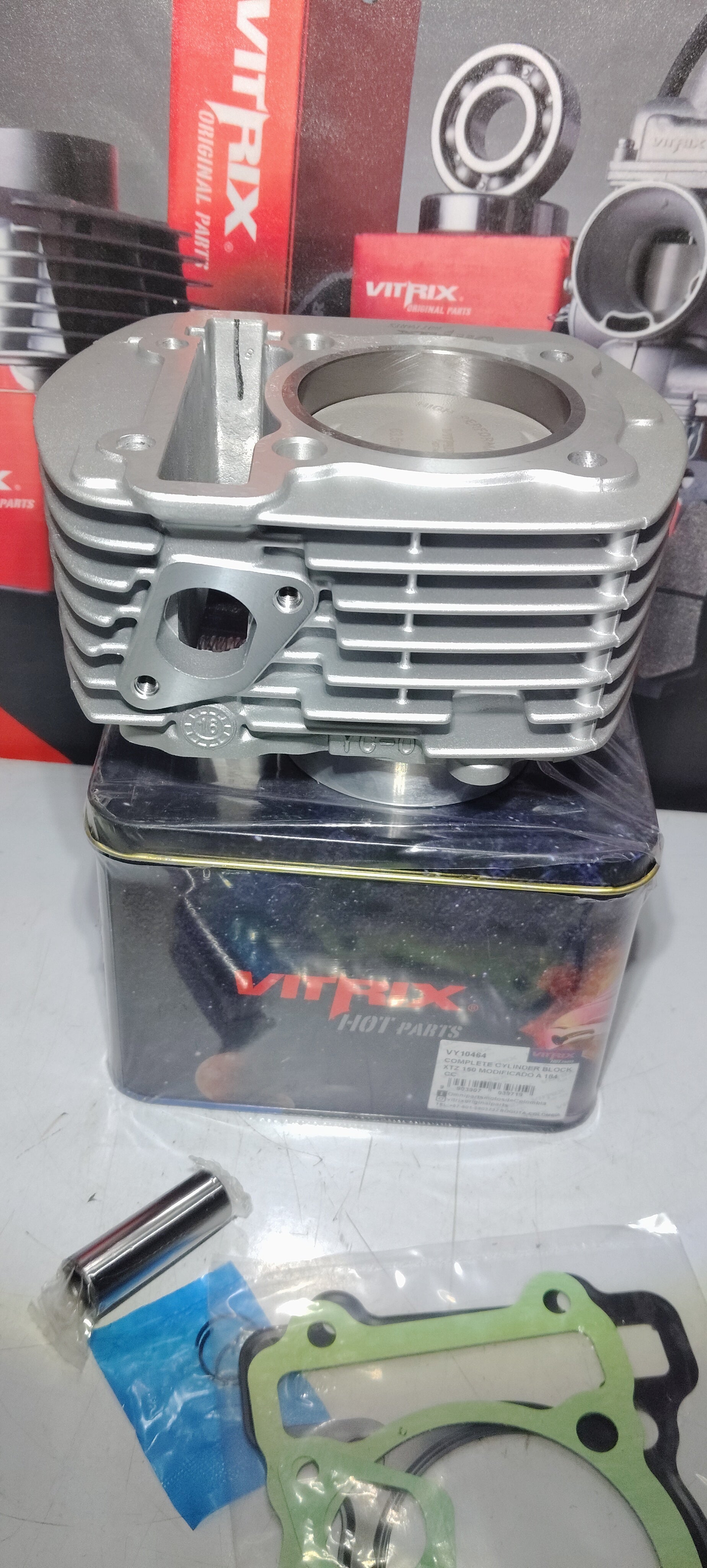 KIT CILINDRO REPOTENCIADO A 184CC PARA XTZ150