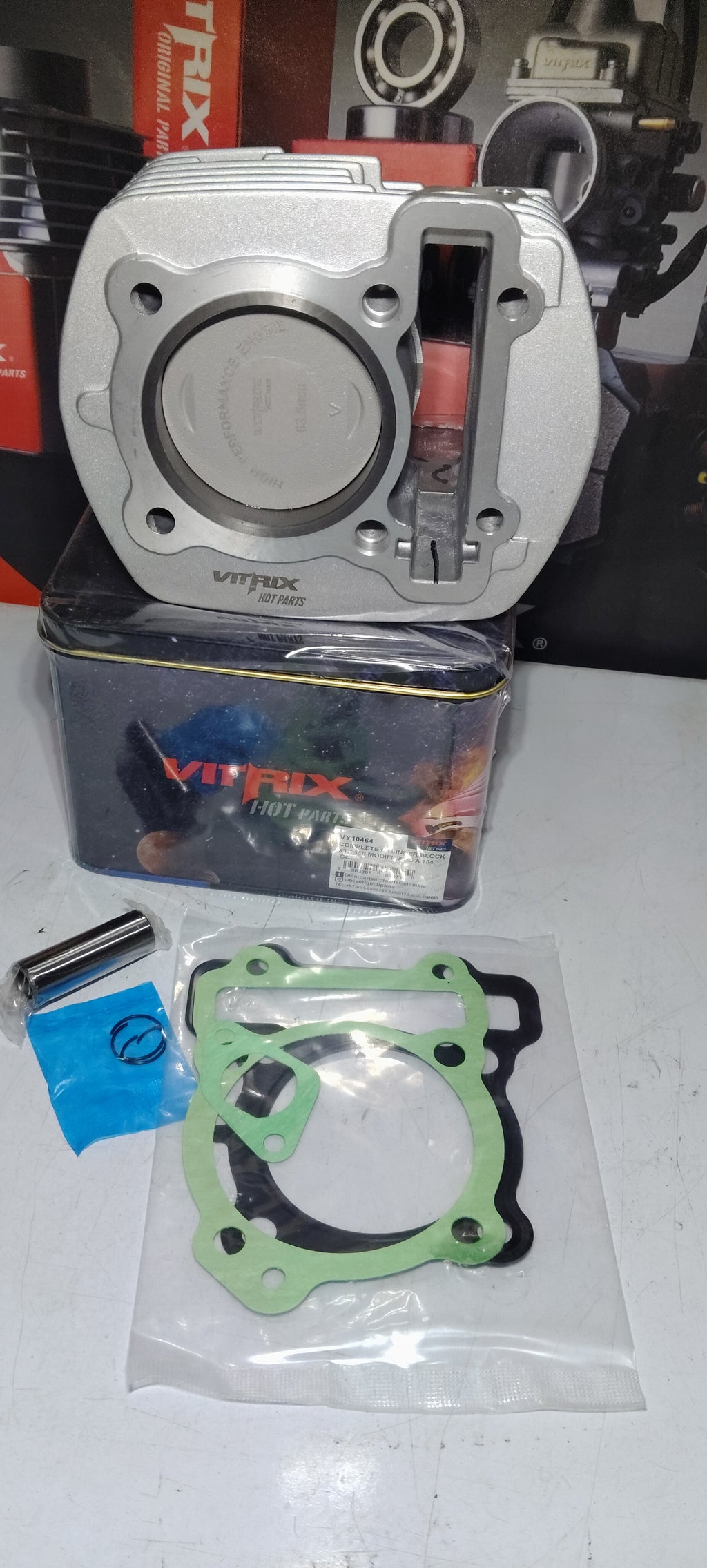 KIT CILINDRO REPOTENCIADO A 184CC PARA XTZ150
