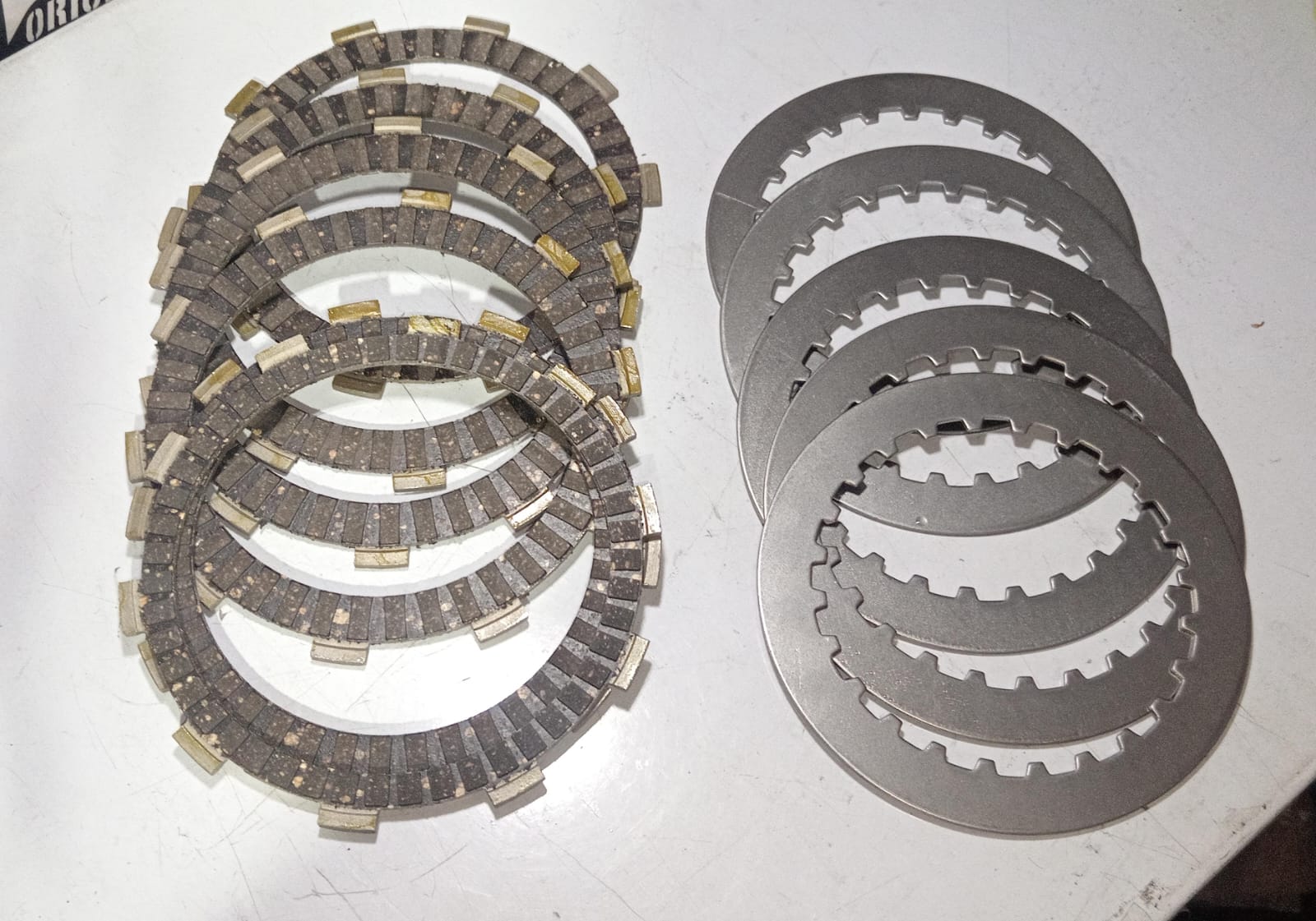 DISCOS DE CLUTCH Y SEPARADORES XTZ250 /FZ25