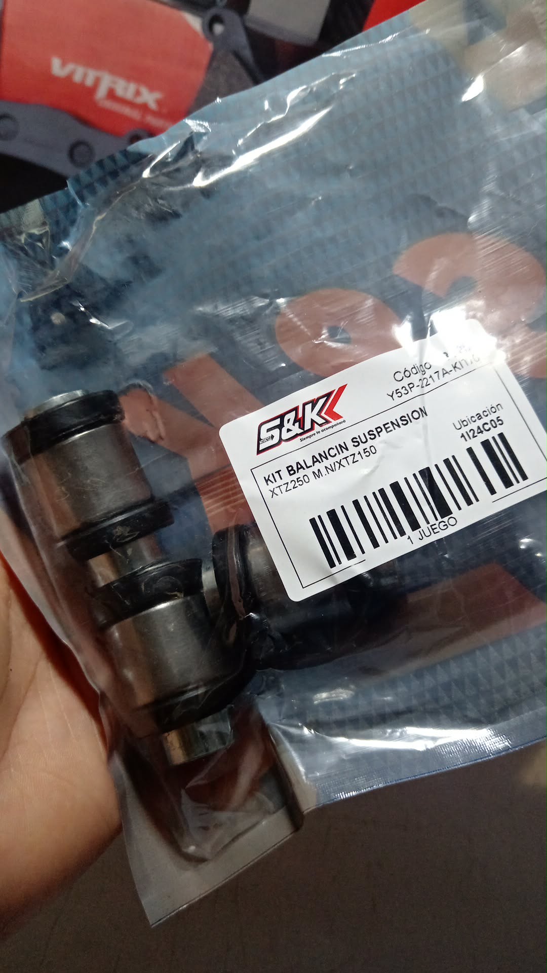 KIT REPARACION SUSPENSION O TRAPECIO XTZ150 Y XTZ250 2016 EN ADELANTE